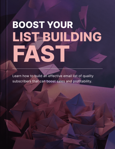 Boost Your List Building Fast - Book