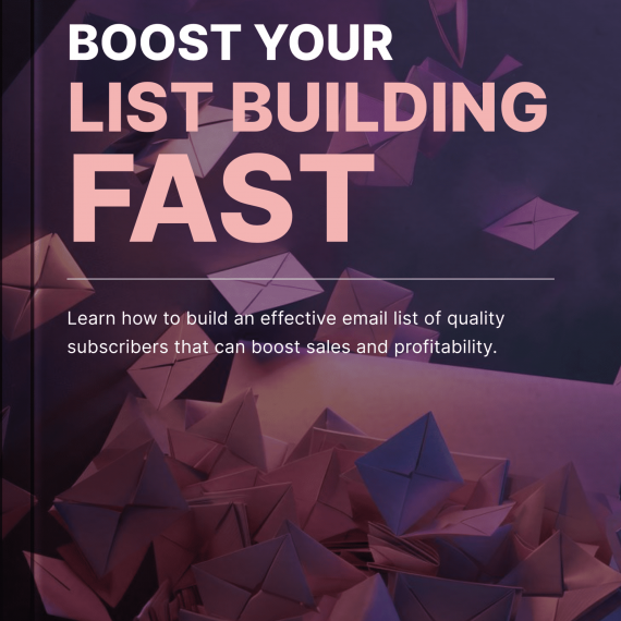Boost Your List Building Fast - Book