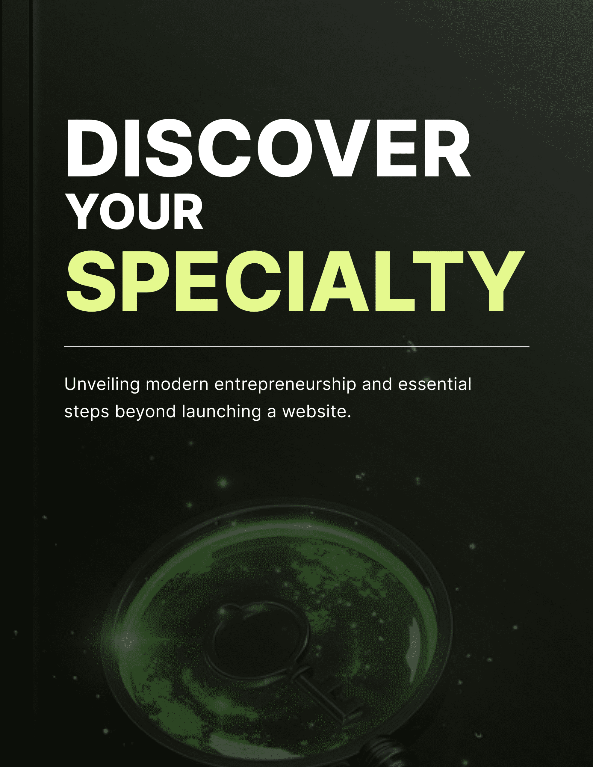 Discover Your Specialty - Book