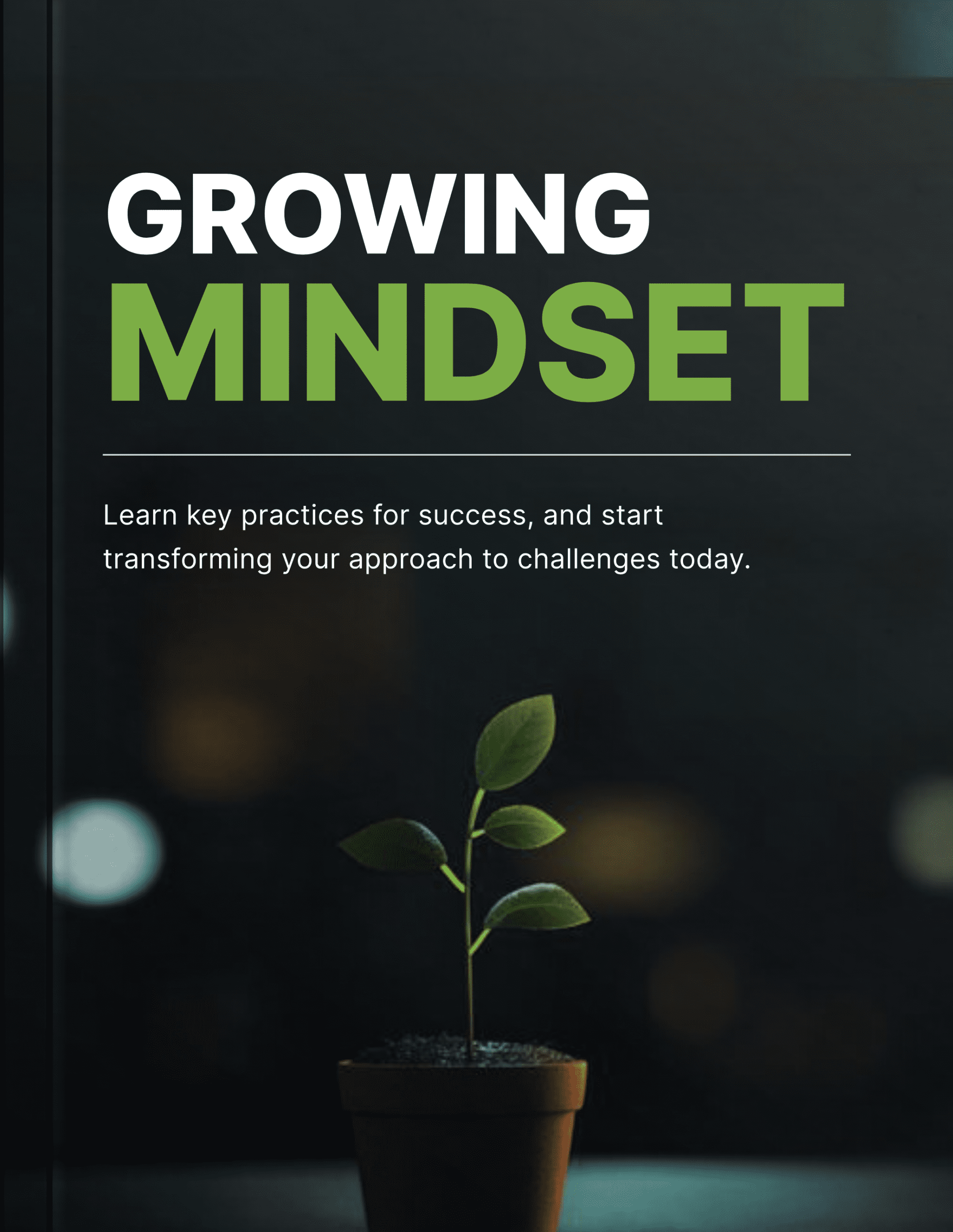 Growing Mindset - Book