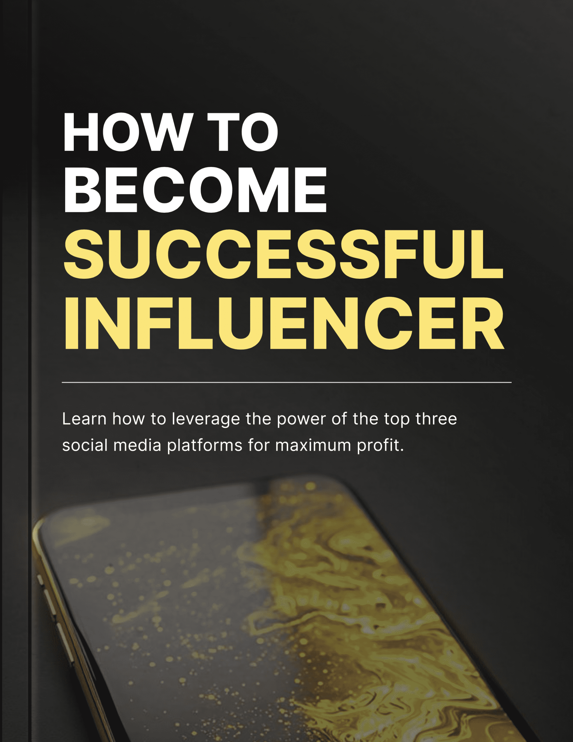 How to Become Successful Influencer - Book