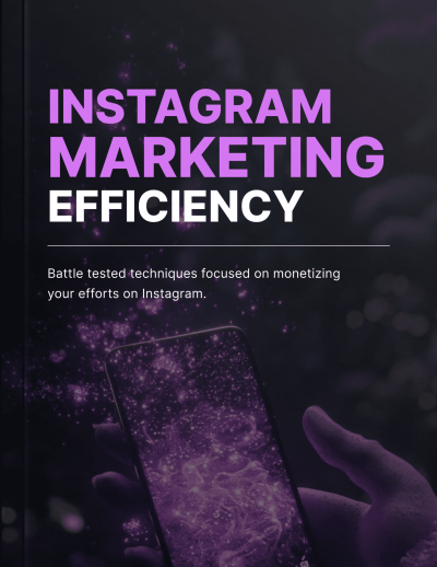 Instagram Marketing Efficiency - Book
