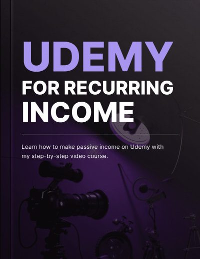 Udemy for Recurring Income - Book