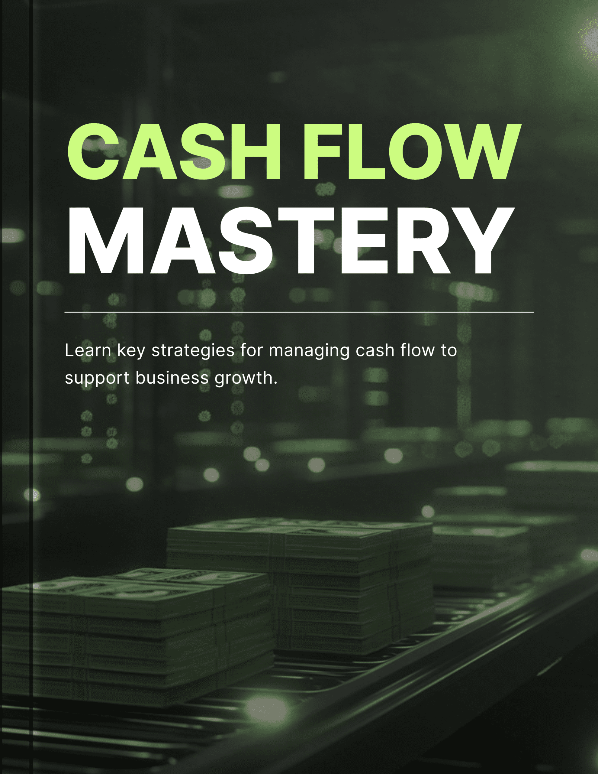 Cash Flow Mastery - Book