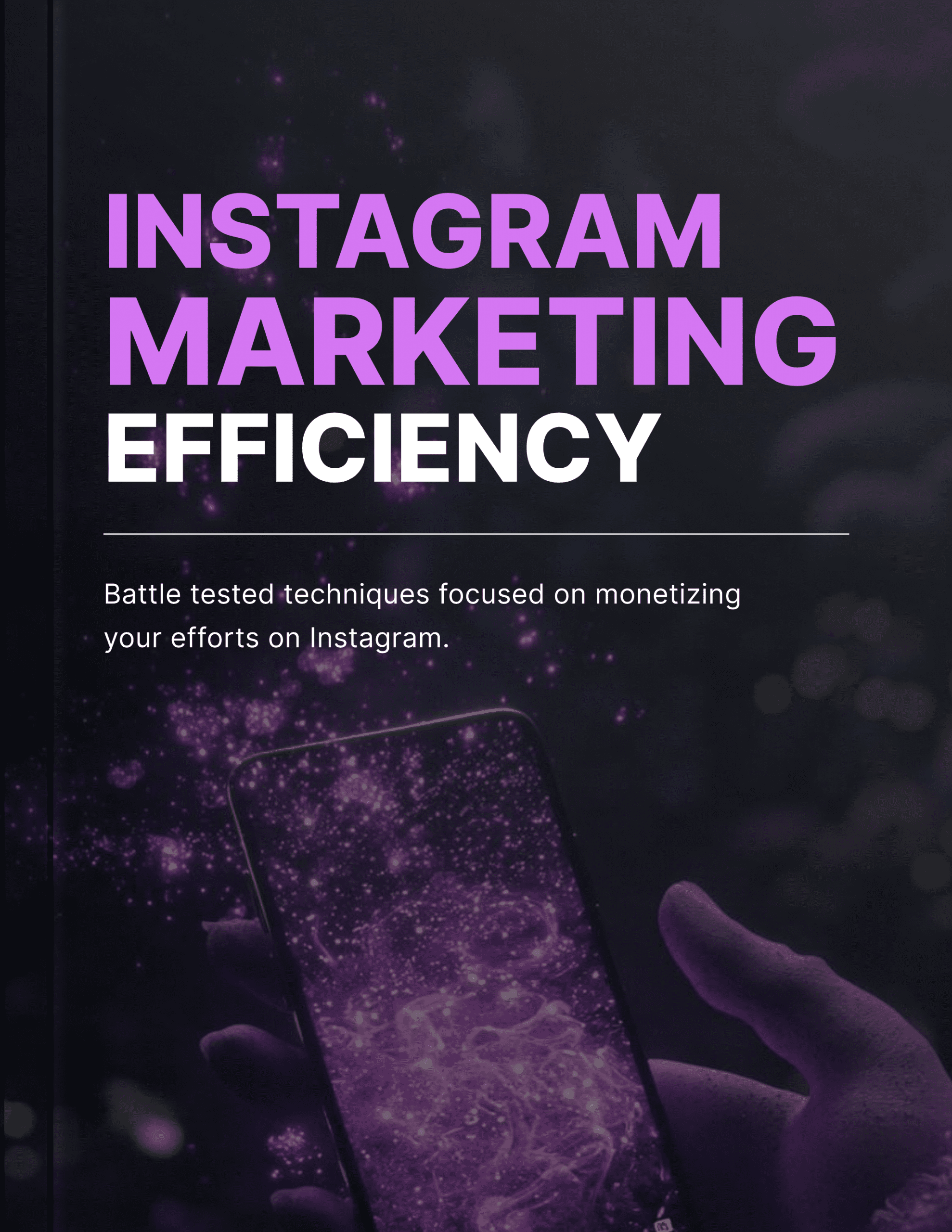 Instagram Marketing Efficiency - Book